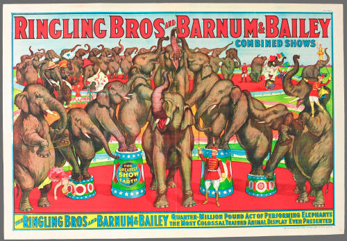 Ringling Bros and Barnum & Bailey Combined Shows: The Ringling Bros and Barnum & Bailey Quarter-Million Pound Act of Performing Elephants