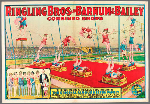 Ringling Bros and Barnum & Bailey Combined Shows: The World's Greatest Acrobats / The Original Famous Nelson Family