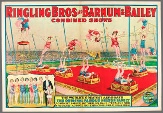 Ringling Bros and Barnum & Bailey Combined Shows: The World's Greatest Acrobats / The Original Famous Nelson Family