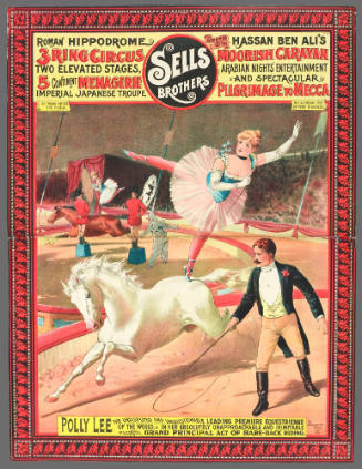Sells Brothers: Polly Lee the Undisputed and Unquestionable Leading Premiere Equestrienne