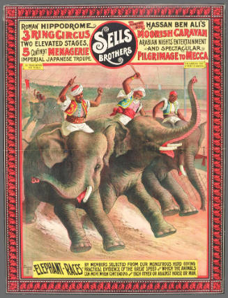 Sells Brothers: Elephant Races