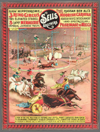 Sells Brothers: A Few of the Vast Multitude of Features That Crown Our Mighty Canvasses from Centre to Circumference & Triumptly Establish Superiority Over All Competitive Shows on Earth
