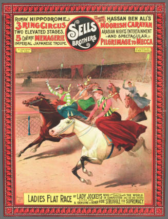 Sells Brothers: Ladies Flat Race