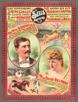 Sells Brothers: Mr. Wm. Showles / Miss Daisy Belmont