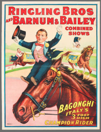 Ringling Bros and Barnum & Bailey Combined Shows: Bagonghi Italy's 3 Foot High Champion Rider