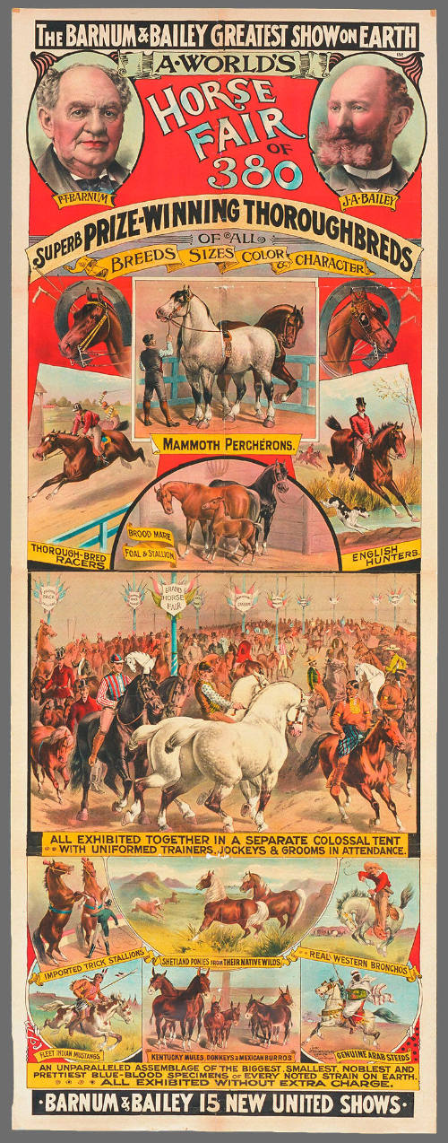 The Barnum & Bailey Greatest Show on Earth: A World's Horse Fair of 380 Superb Prize-Winning Thoroughbreds