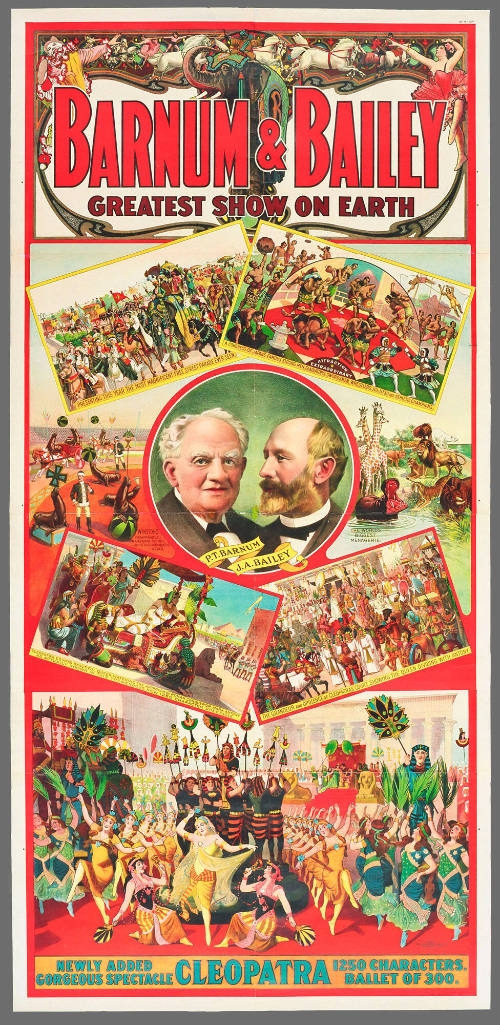 The Barnum & Bailey Greatest Show on Earth: Newly Added Gorgeous Spectacle Cleopatra