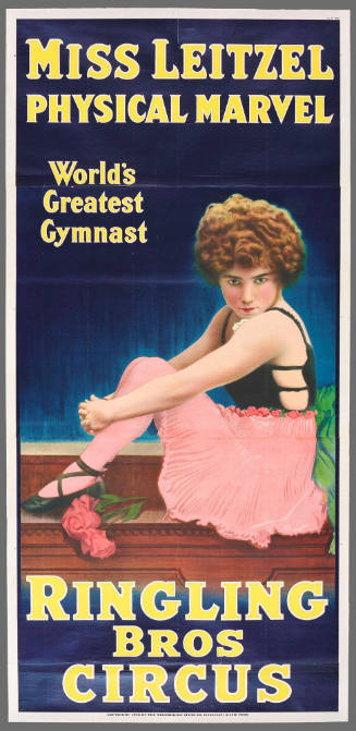 Miss Leitzel Physical Marvel /  World's Greatest Gymnast / Ringling Bros Circus