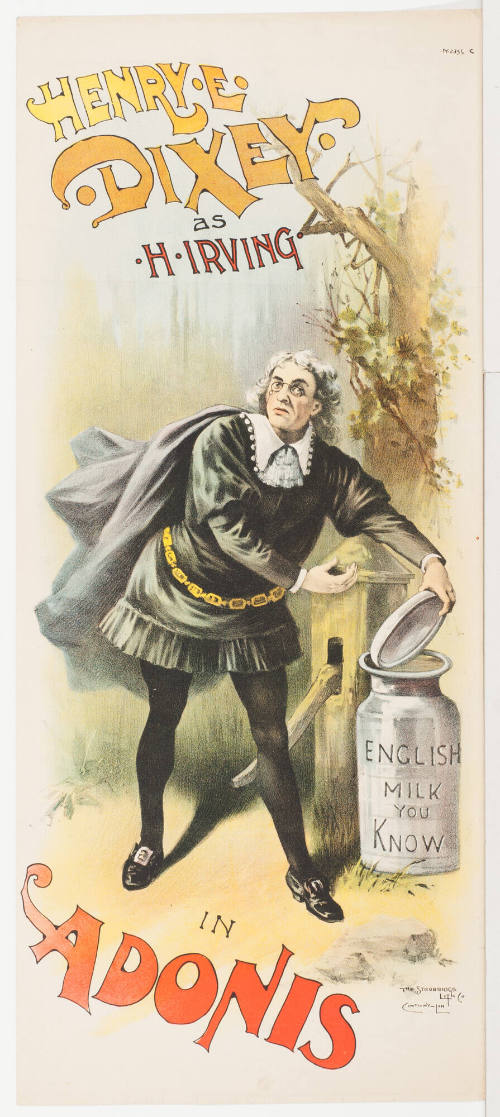 Henry E. Dixey as H. Irving / in Adonis