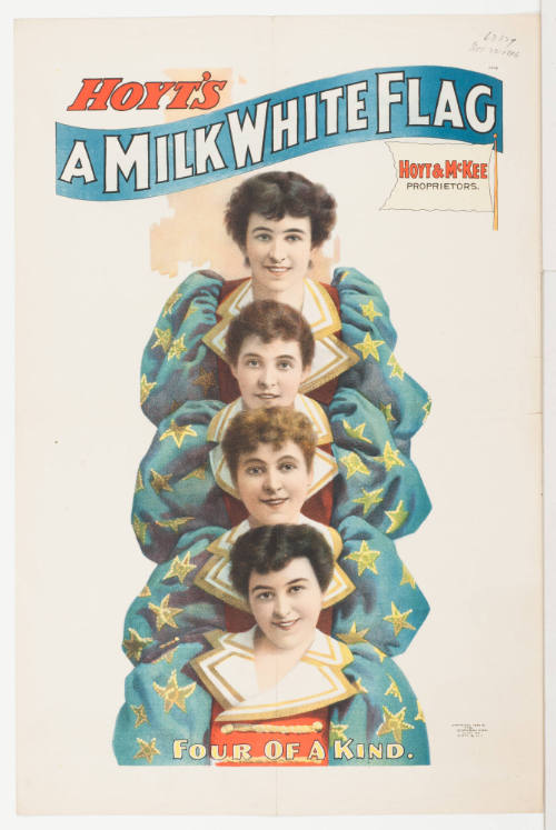 Hoyt's: A Milk White Flag / Hoyt & McKee / Proprietors. / Four of a Kind