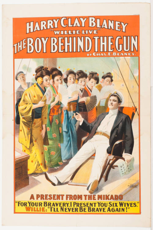 Harry Clay Blaney: "Willie Live" / The Boy Behind the Gun / by Chas. E. Blaney.