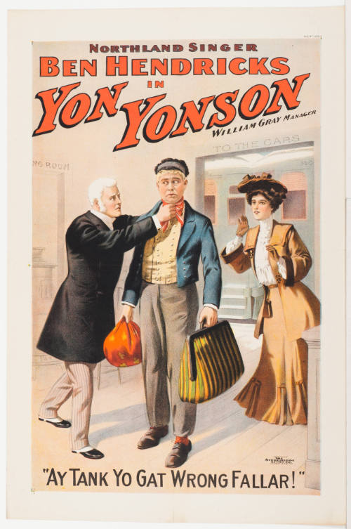 Northland Singer Ben Hendricks in: Yon Yonson / William Gray Manager