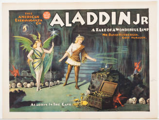 The Chicago Opera House: Aladdin Jr. / Mr. David Henderson Sole Manager / Aladdin in the Cave