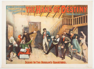 Charles Frohman's: The Hand of Destiny / by Pierre Decourcelle / Scene in the Beggar's Quarters
