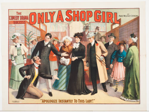 Only a Shop Girl / by Marie Wellesley Sterling / "Apologize Instantly to the Lady!"