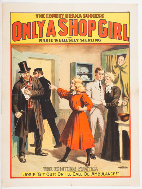 Only a Shop Girl / by Marie Wellesley Sterling / The Evictors Evicted.