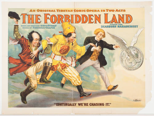 The Forbidden Land / Book and Lyrics by Guy F. Steely / Under the Dearborn Management
