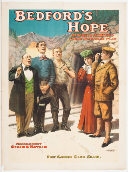 Bedford's Hope / Lincoln J. Carter's Great American Play / Management Stair & Havlin