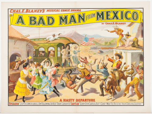 Charles E. Blaney's: A Bad Man from Mexico / by Chas. E. Blaney