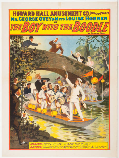 Howar Hall Amusement Co. (Inc.) Presents Mr. George Ovey & Miss Louise Horner in: The Boy with the Boodle / by Howard Hall