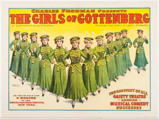 Charles Frohman Presents: The Girls of Gottenberg / by G. Grossmith Jr. & L.E. Berman / as Presented for 5 Months at the Knickerbocker Theater, New York