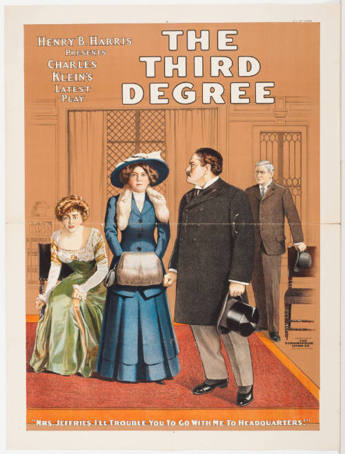 Henry B. Harris Presents Charles Kelin's Latest Play: The Third Degree