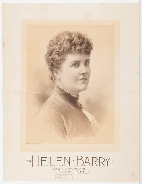 Helen Barry / Under the Management of J.M. Hill