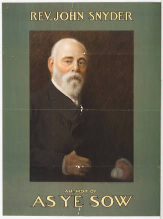Rev. John Snyder / Author of As Ye Sow