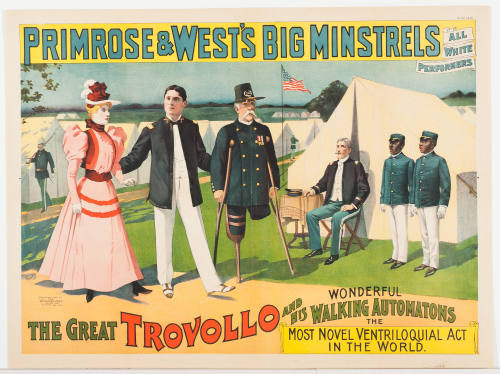 Primrose & West's Big Minstrels / The Great Trovollo and His Wonderful Walking Automatons