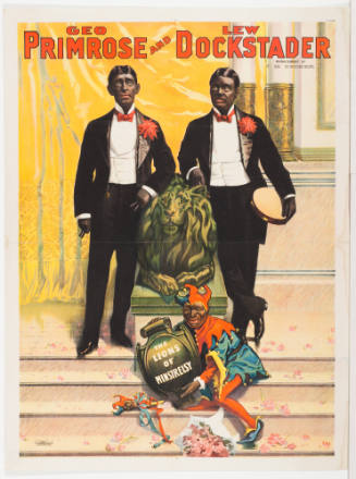 Geo. Primrose & Lew Dockstader / Management J.H. Decker / The Lions of Minstrelsy