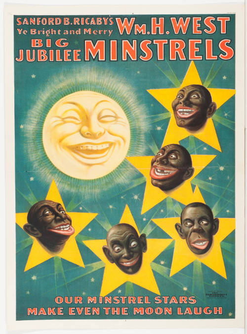 Sandford B. Ricaby's Ye Bright and Merry / Wm. H. West Big Jubilee Minstrels