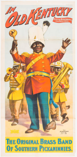 In Old Kentucky / Litt & Dingwall Proprietors / Written by C.T. Dazey / the Origional Brass Band of Southern Pickaninnies.