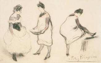 Three Women Dressing