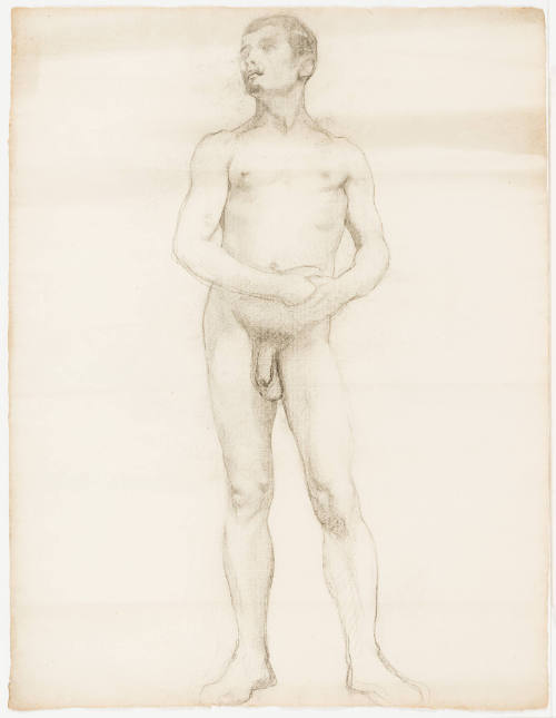 Study, Frontal Standing Male Nude