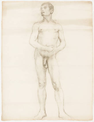 Study, Frontal Standing Male Nude