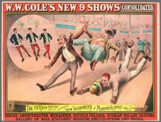 W.W. Cole's New 9 Shows Consolidated: The Fletcher Skating Troupe