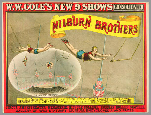 W.W. Cole's New 9 Shows Consolidated: Milburn Brothers