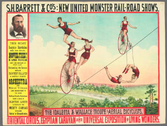 S.H. Barrett & Co: The Idaletta & Wallace Troupe & Aerial Bicyclists