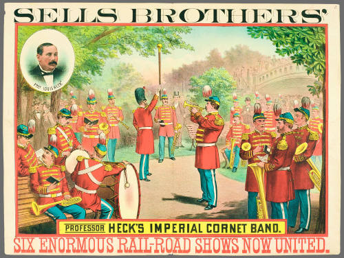 Sells Brothers': Professor Heck's Imperial Cornet Band