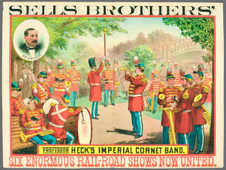 Sells Brothers': Professor Heck's Imperial Cornet Band