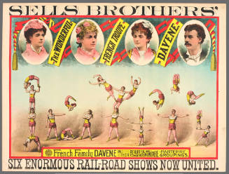 Sells Brothers': The Wonderful French Troupe Davene