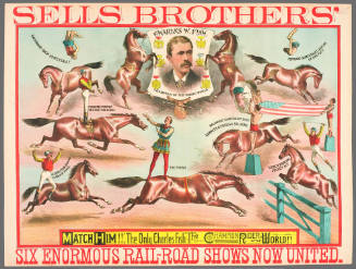 Sells Brothers': Match Him!! The Only Charles Fish the Champion Rider of the World