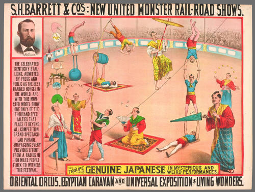 S.H. Barrett & Co: The Troupe of Genuine Japanese in Mysterious and Weird Performances