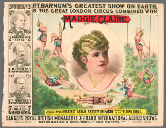 P.T. Barnum's Greatest Show on Earth & The Great London Circus: Maggie Clair.