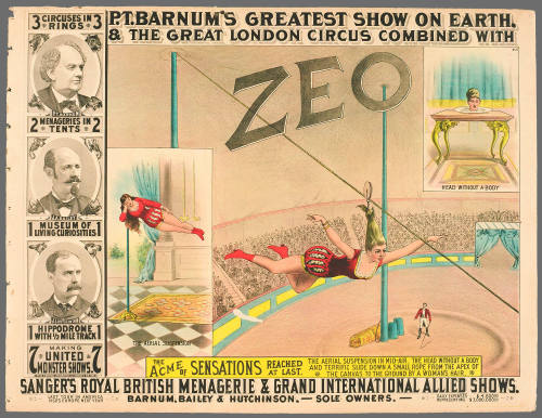 P.T. Barnum's Greatest Show on Earth & The Great London Circus: Zeo