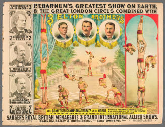 P.T. Barnum's Greatest Show on Earth & The Great London Circus: 3 Elton Brothers