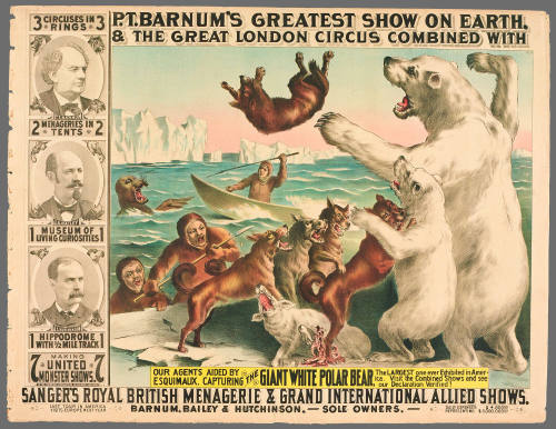 P.T. Barnum's Greatest Show on Earth & The Great London Circus: The Giant White Polar Bear