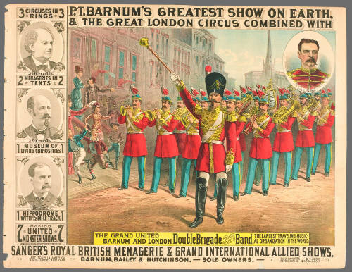 P.T. Barnum's Greatest Show on Earth & The Great London Circus: The Grand United Barnum and London Double Brigade Brass & Reed Band