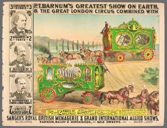 P.T. Barnum's Greatest Show on Earth & The Great London Circus: Two of the 12 Kinds of Music in the Splendid Free March Through the Streets.