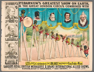 P.T. Barnum's Greatest Show on Earth & The Great London Circus: The Celebrated Comic Rajade Troupe